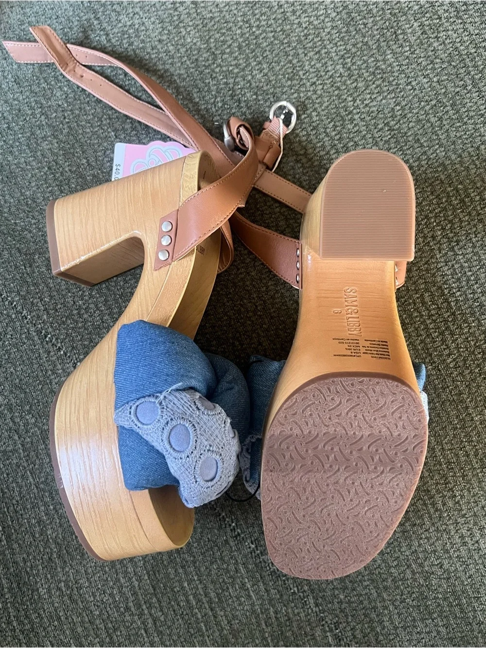 Sam & Libby knotted denim